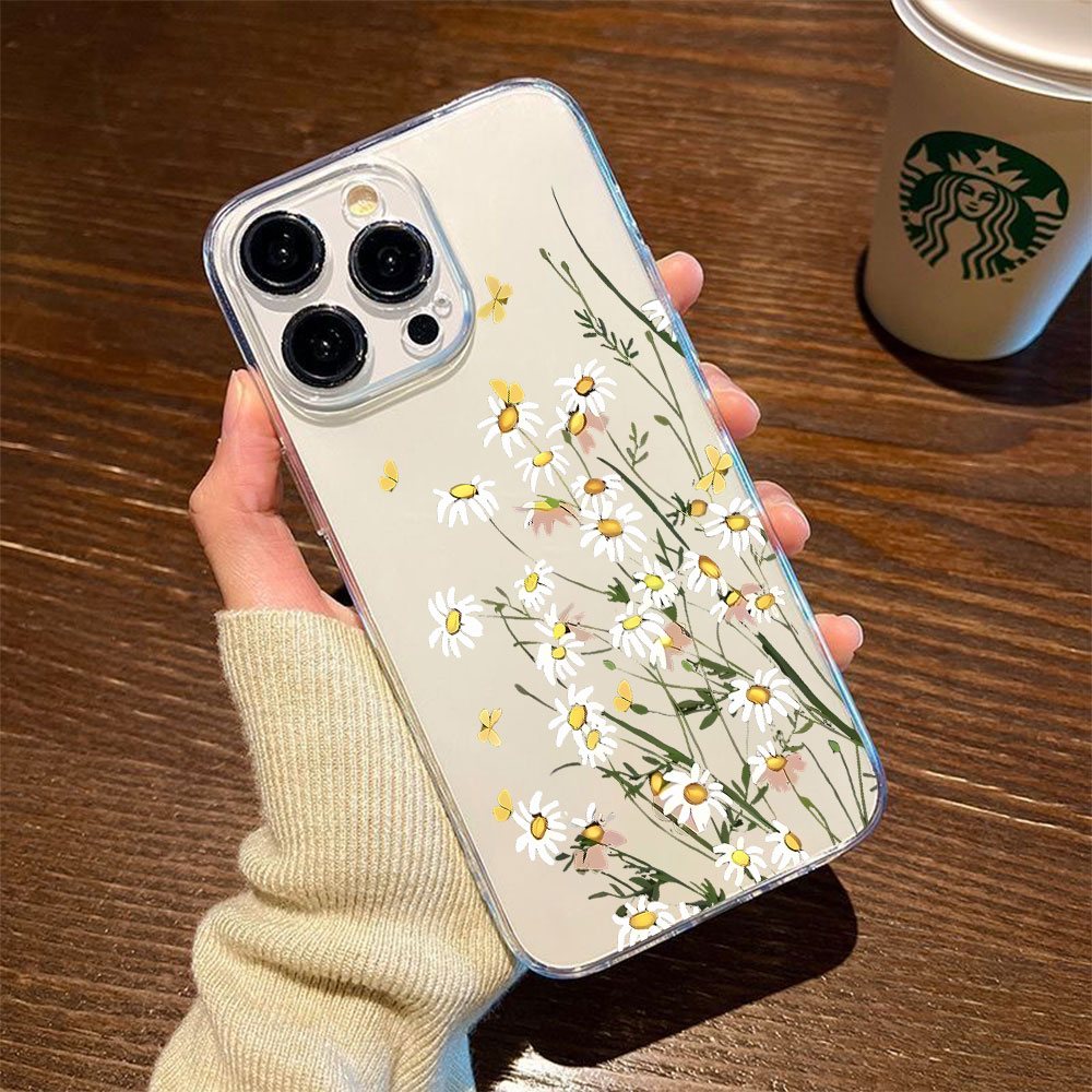 Phone Accessories To Sell - Nuova Cover Morbida in TPU Daisy