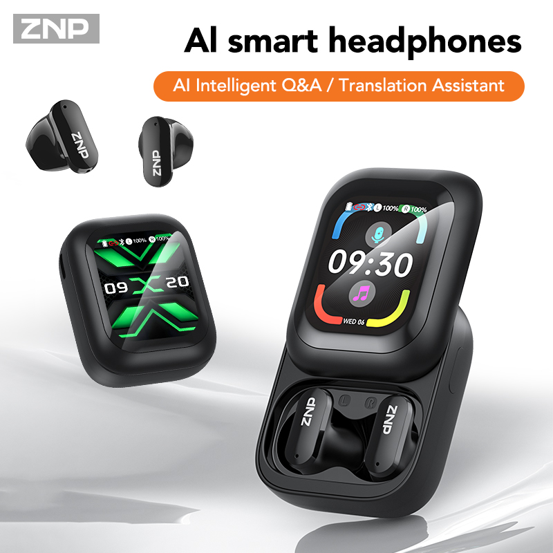 Wireless Earbuds Case - Auricolari wireless ZNP N04 TWS con