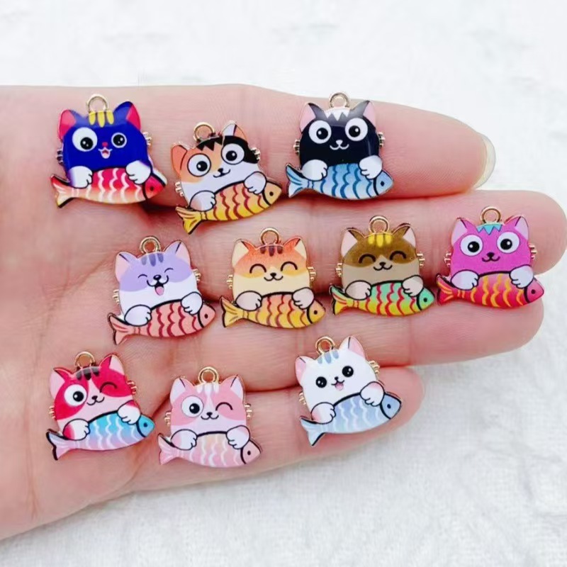 Phone Accessories Cute - 10 pezzi ciondoli a forma di