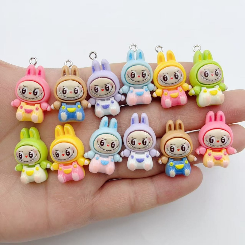 Phone Accessories Charms - 10 Pezzi Ciondoli in Resina Kawaii