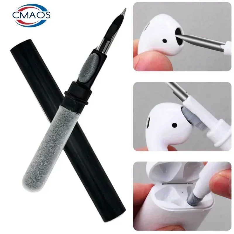 Wireless Earbuds Case - Set di Pulizia a Doppia Testa