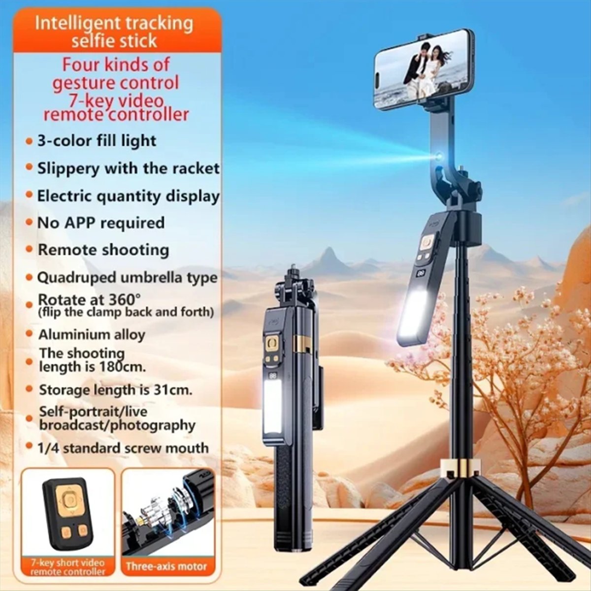 M05K CL12P Asta Selfie da 180C - Selfie Stick Tripod recensione e prezzo