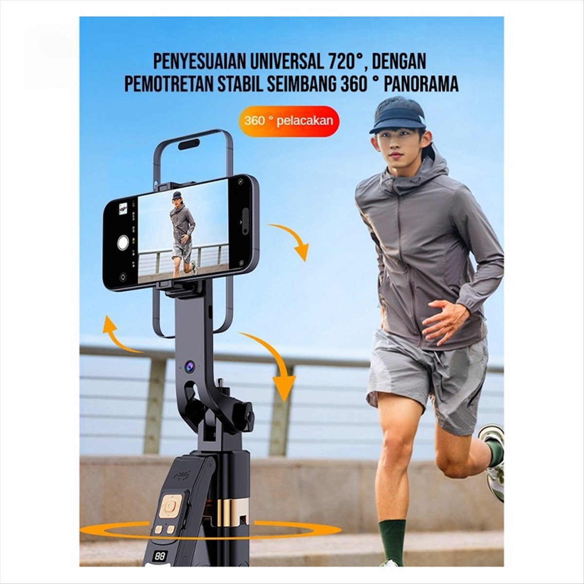 M05K CL12P Asta Selfie da 180C - Selfie Stick Tripod recensione e prezzo
