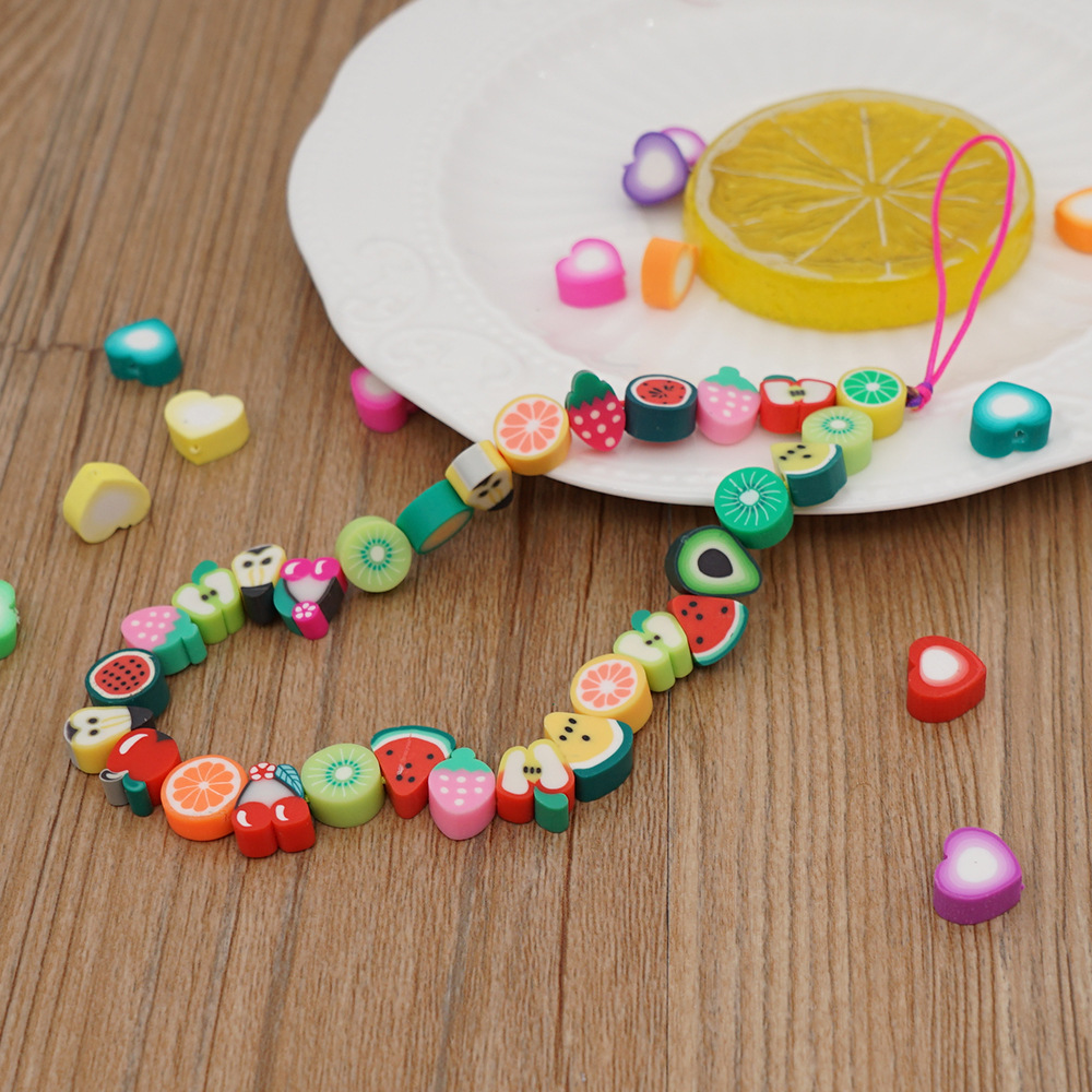 Cute Fruit Bead Phone Strap Ch - Phone Accessories Crochet recensione e prezzo
