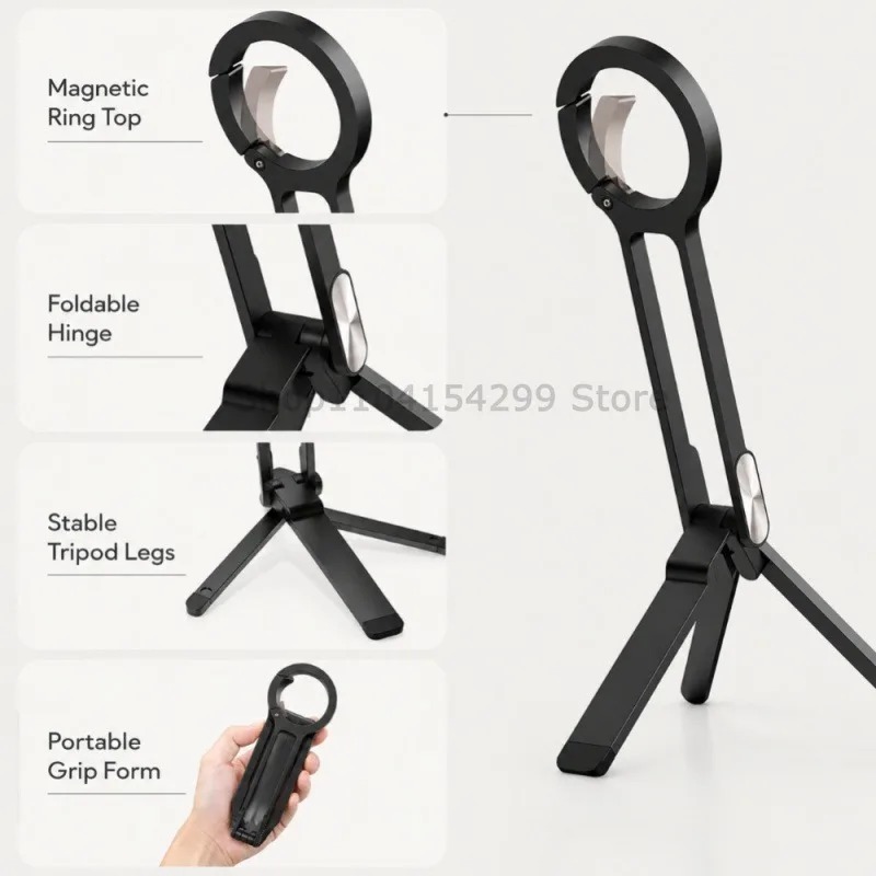 Treppiede Magnetico Pieghevole - Selfie Stick Tripod recensione e prezzo