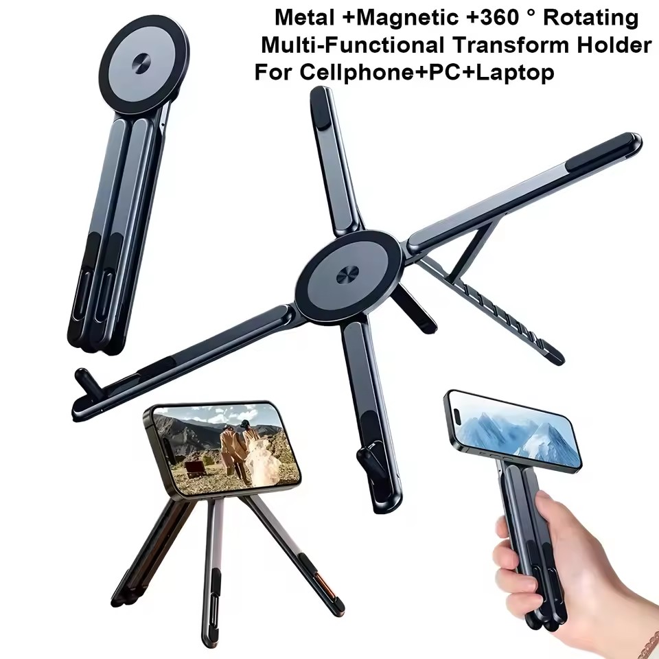 Supporto Magnetico Pieghevole  - Selfie Stick Tripod recensione e prezzo