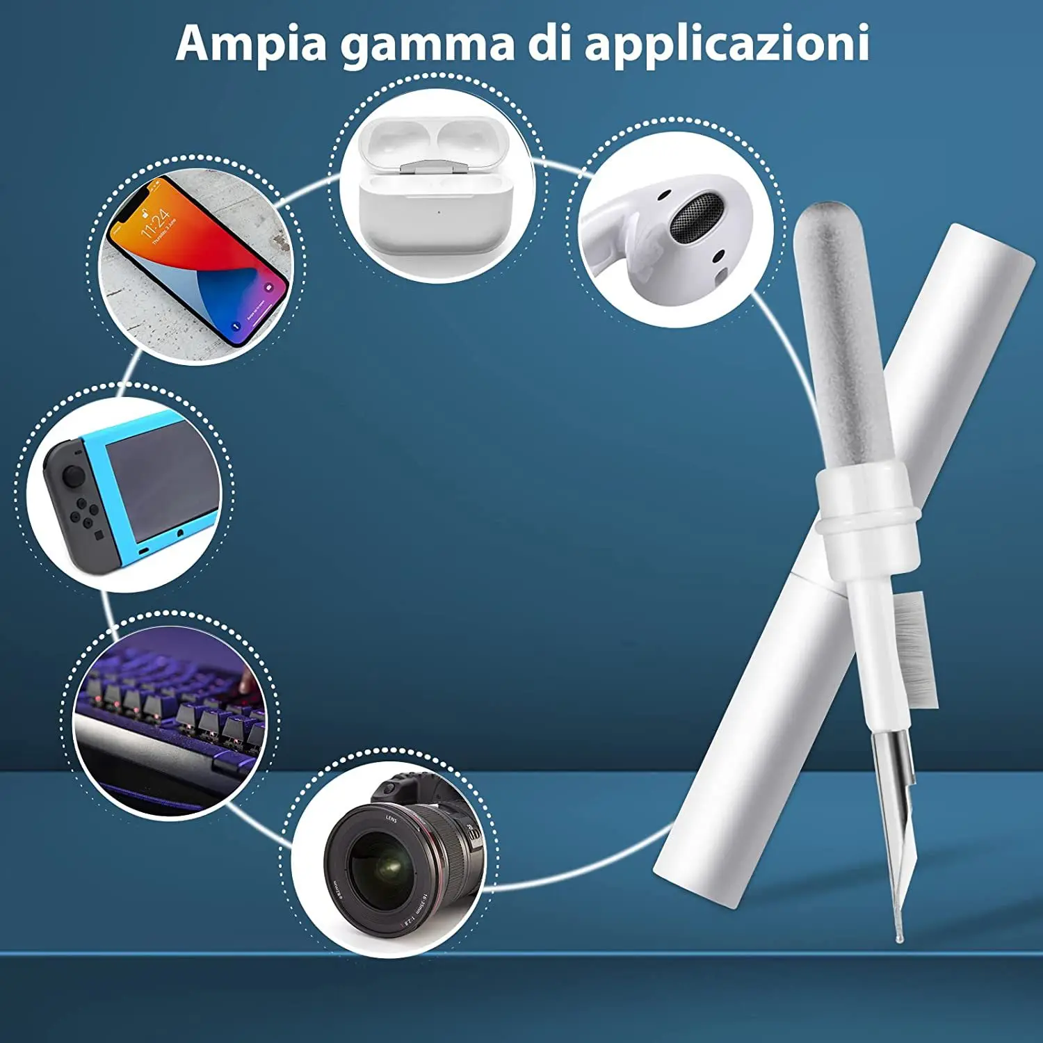 Kit di pulizia per auricolari  - Wireless Earbuds Case recensione e prezzo
