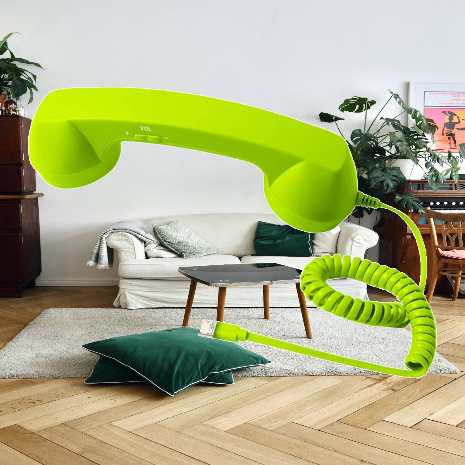 Ricevitore Telefonico Retrò in - Retro Handset Phone recensione e prezzo