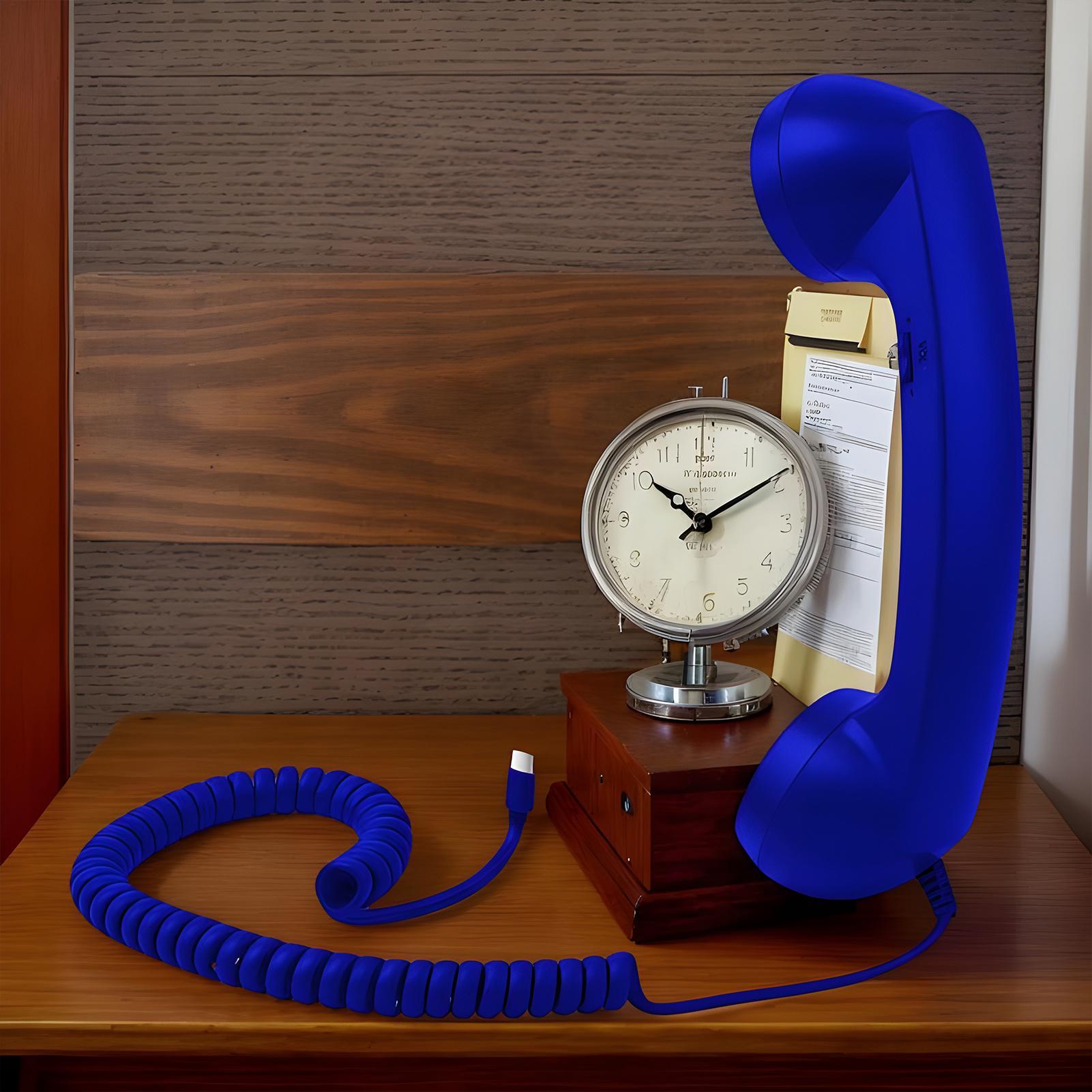 Telefono retrò con connettore  - Retro Handset Phone recensione e prezzo