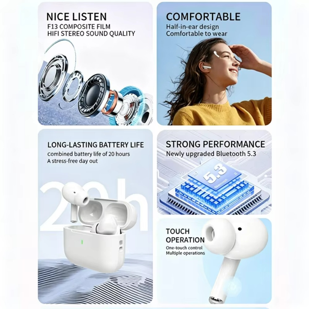 2028 Nuove Cuffie Bluetooth A7 - Wireless Earbuds Case recensione e prezzo