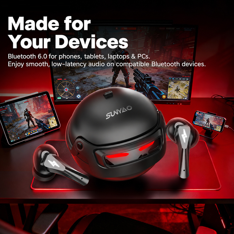 Cuffie da gaming Lenovo GT101, - Wireless Earbuds Case recensione e prezzo