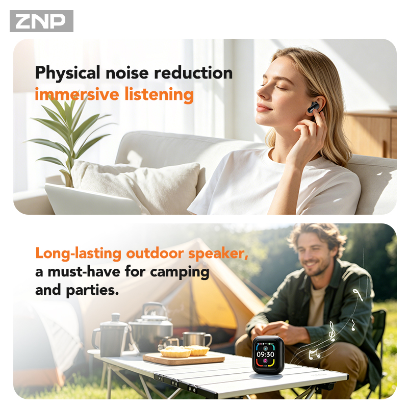 Auricolari wireless ZNP N04 TW - Wireless Earbuds Case recensione e prezzo
