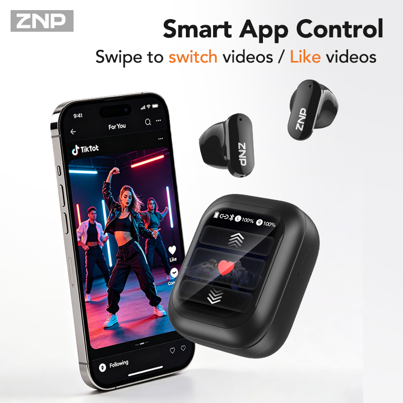 Auricolari wireless ZNP N04 TW - Wireless Earbuds Case recensione e prezzo