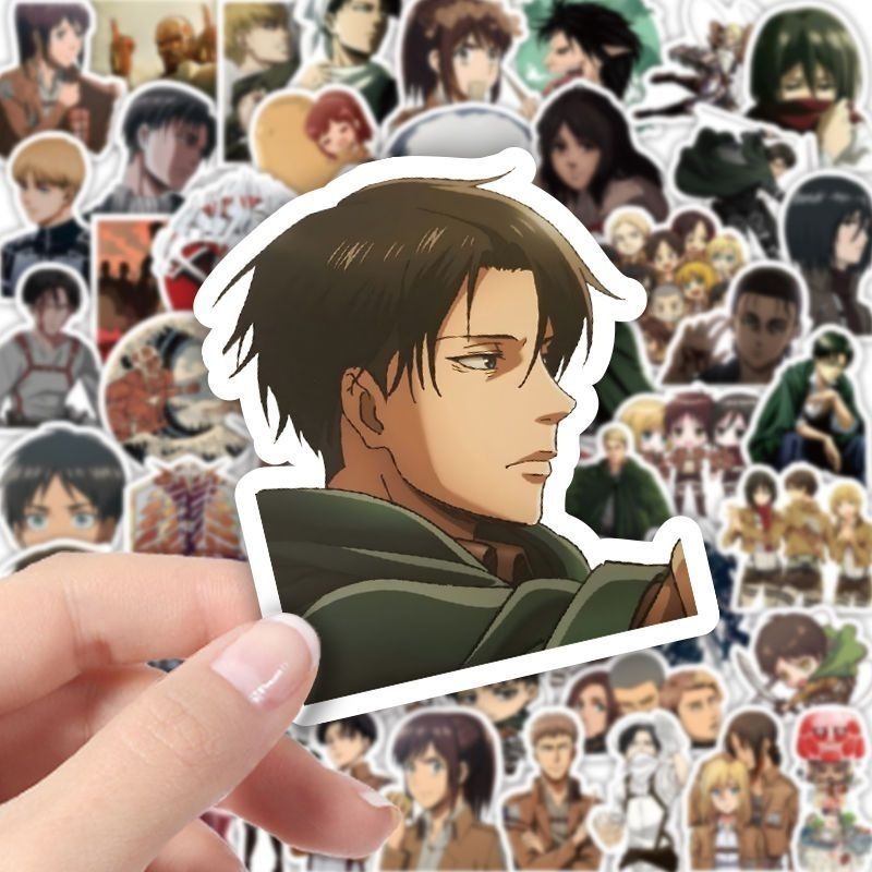 60 Pezzi Adesivi Anime Attack  - Phone Accessories Cute recensione e prezzo