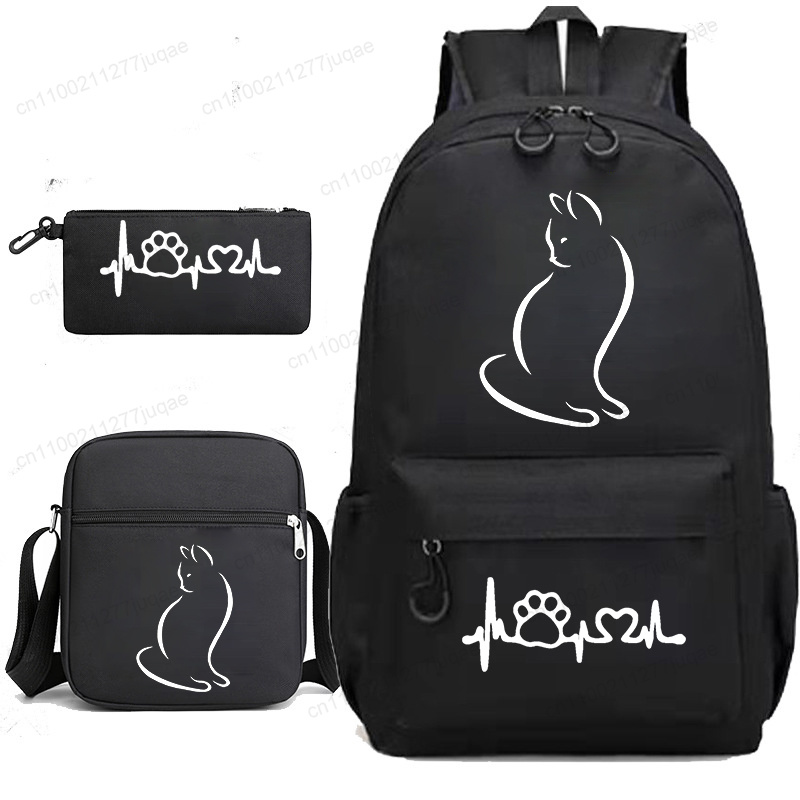 Set di 3 zaini Chibi Anime Cat - Phone Accessories Wholesale In China recensione e prezzo