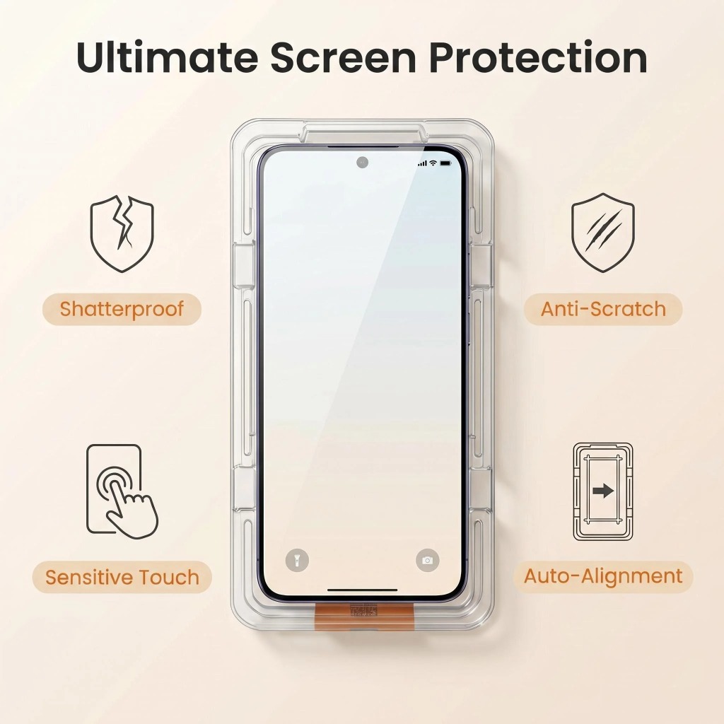 2 Pezzi di Vetro Temperato 9H  - Phone Accessories Online Shop recensione e prezzo