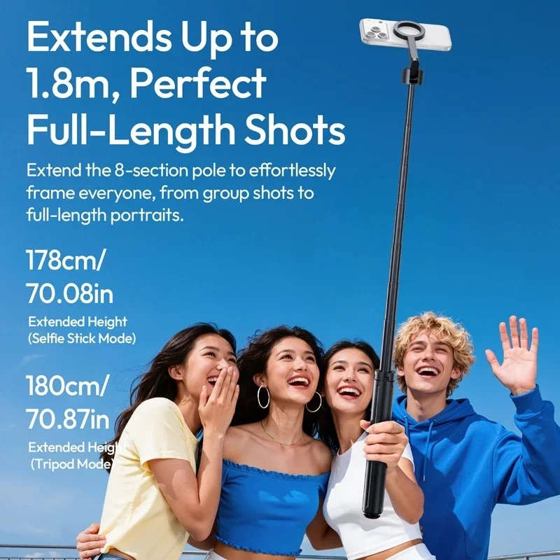 Treppiede magnetico originale  - Selfie Stick Tripod recensione e prezzo
