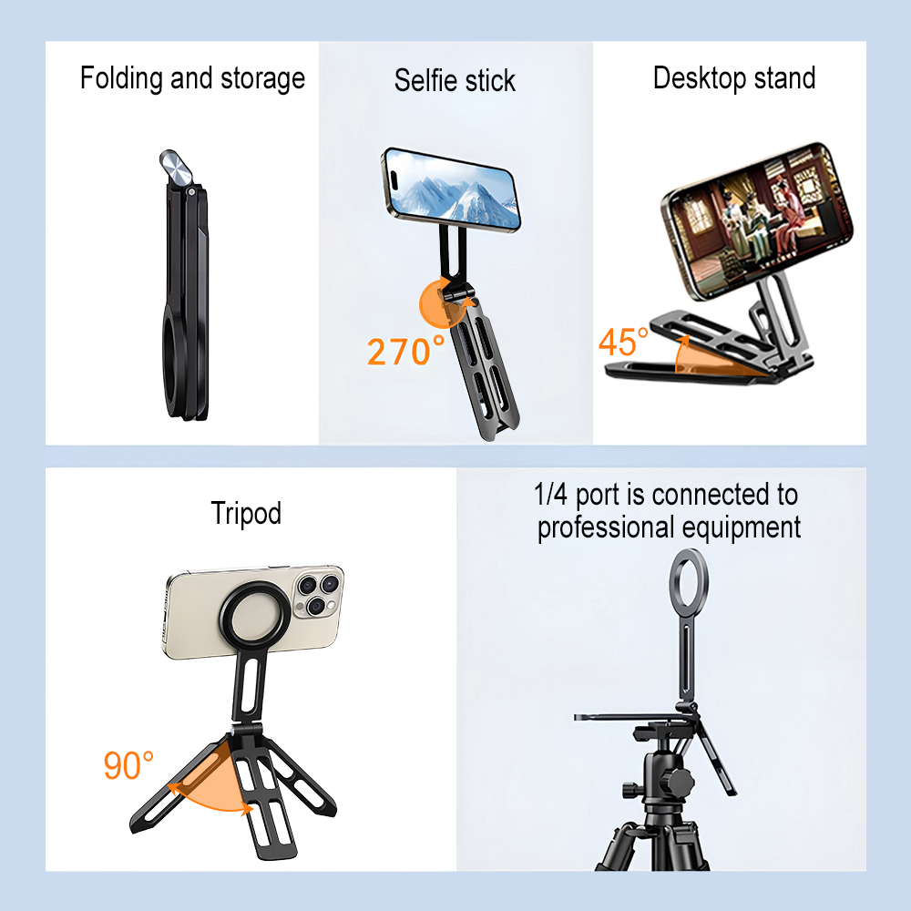Supporto Magnetico per Telefon - Selfie Stick Tripod recensione e prezzo